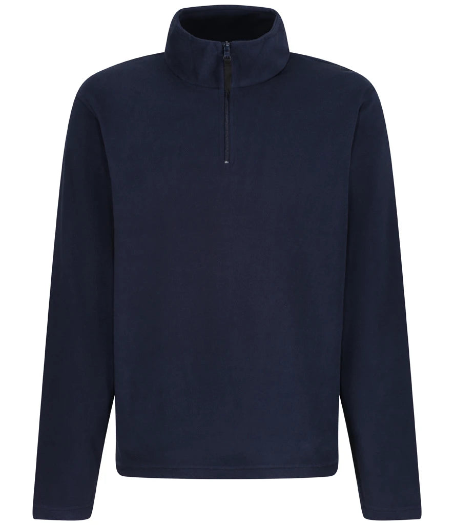 Regatta Zip Neck Micro Fleece — Dark Navy