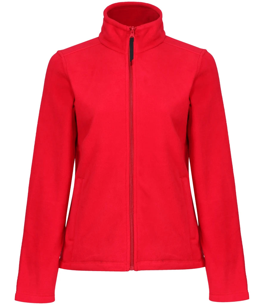 Regatta Ladies Micro Fleece Jacket — Classic Red