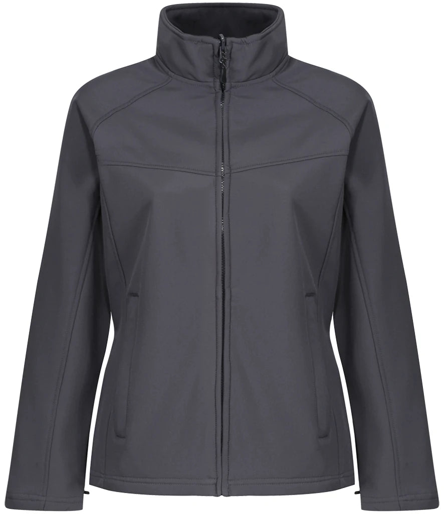 Regatta Ladies Uproar Soft Shell Jacket — Seal Grey