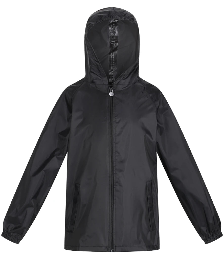 Regatta Kids Pro Stormbreak Waterproof Jacket — Black