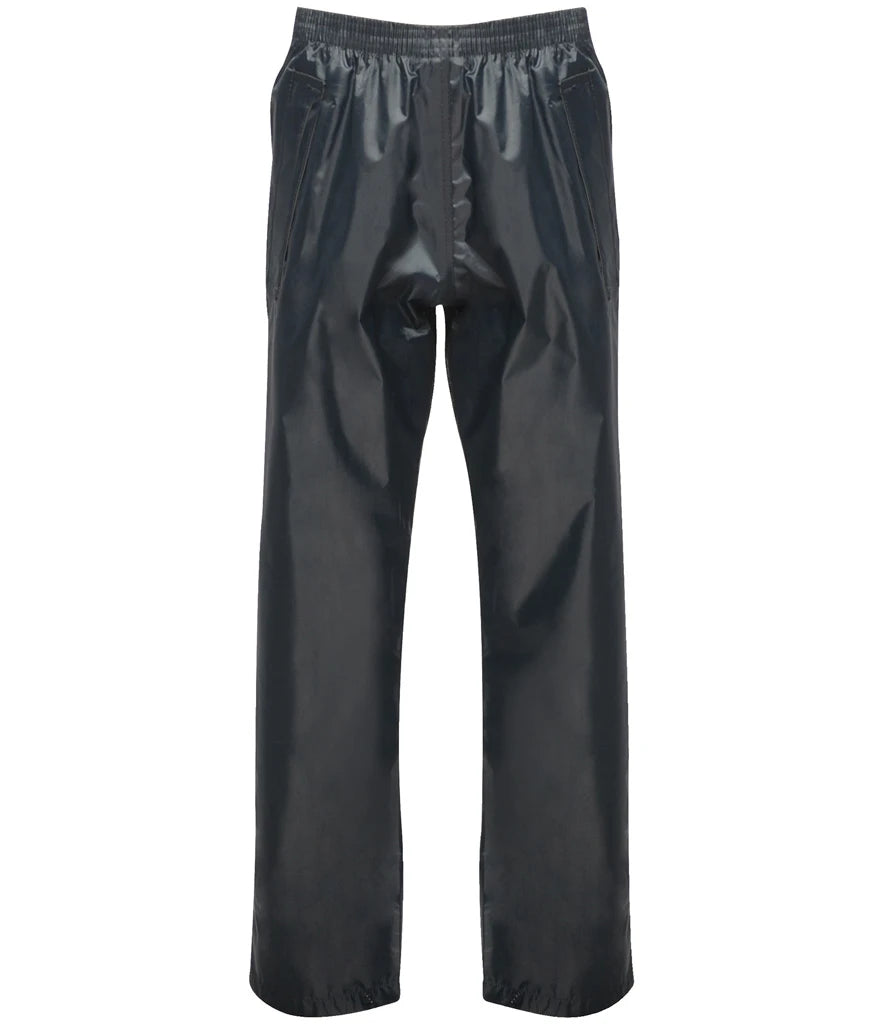 Regatta Kids Pro Stormbreak Overtrousers — Navy