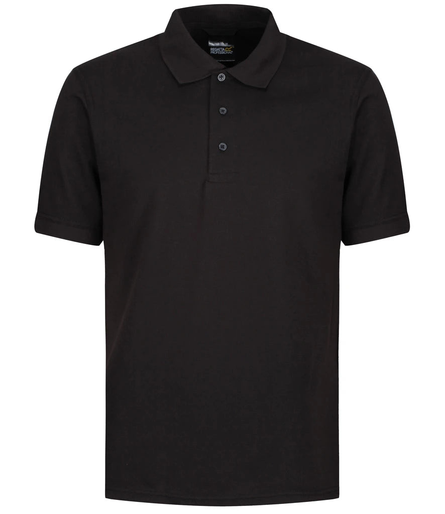 Regatta Classic Piqué Polo Shirt — Black