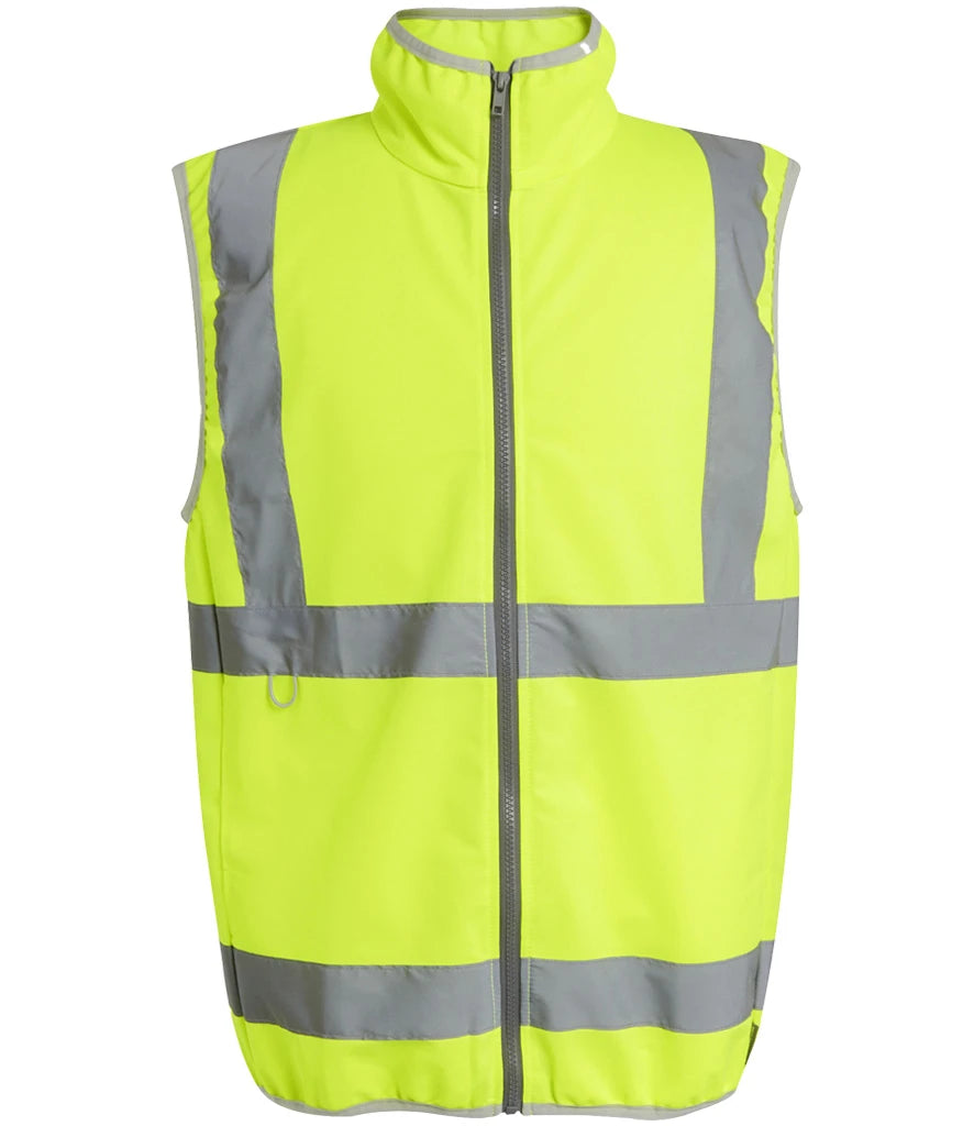 Regatta High Visibility Pro Full Zip Gilet — Yellow
