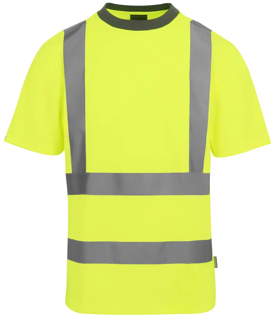 Regatta High Visibility Pro Contract T-Shirt — Yellow
