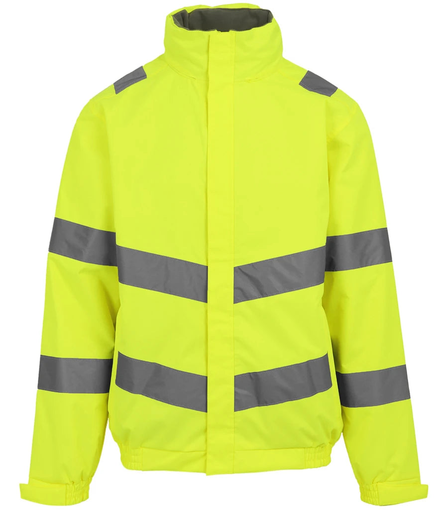 Regatta High Visibility Pro Contract Dover Jacket — Yellow