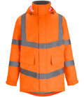 Regatta High Visibility Pro Contract Dover Parka — Orange