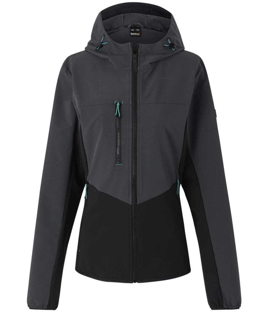 Regatta Ladies Ada Stretch Soft Shell Jacket — Grey
