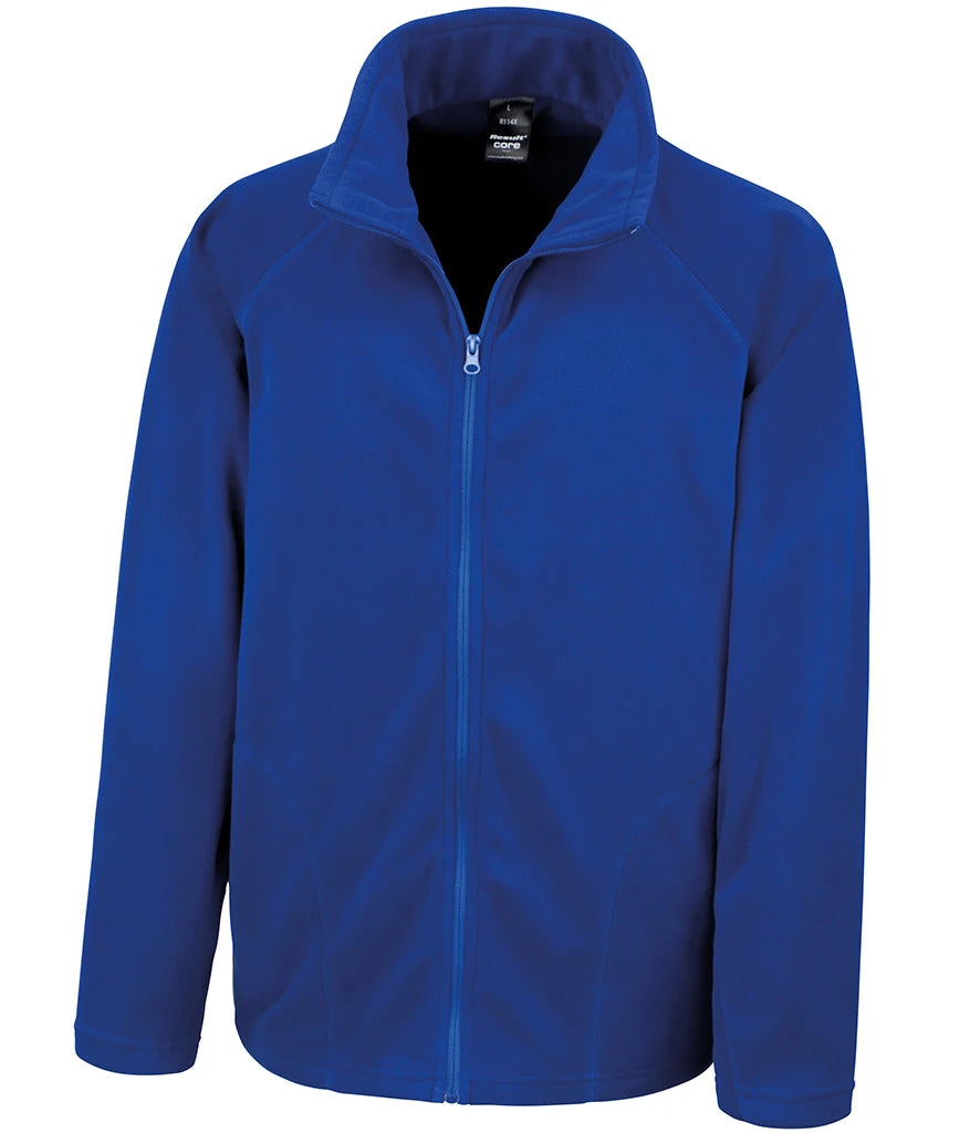 Result Core Micro Fleece Jacket — Royal Blue