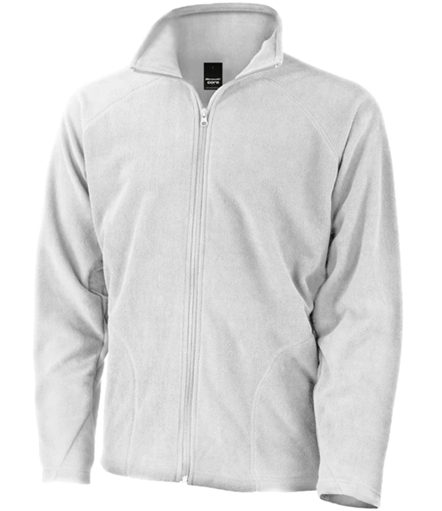Result Core Micro Fleece Jacket — White