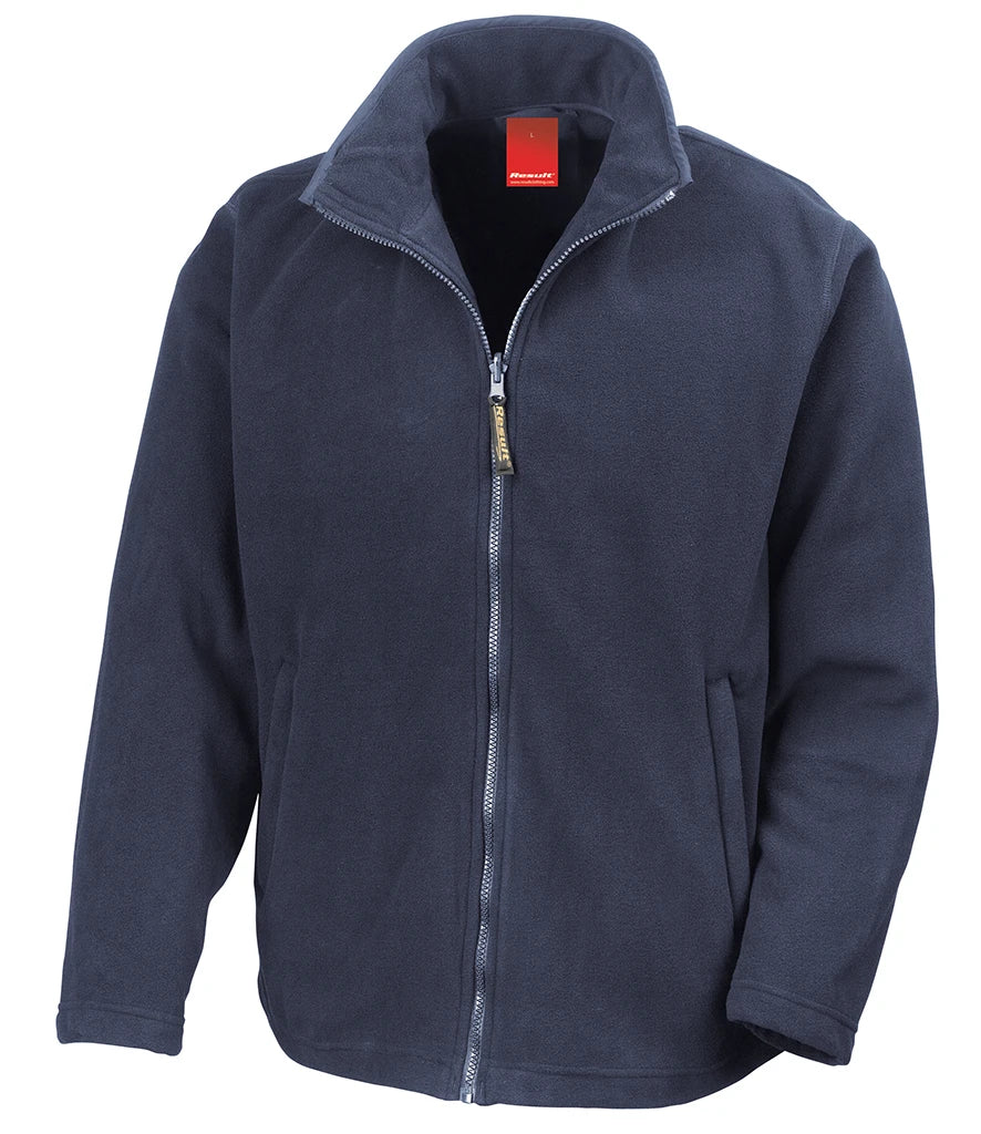 Result Horizon High Grade Micro Fleece Jacket — Navy