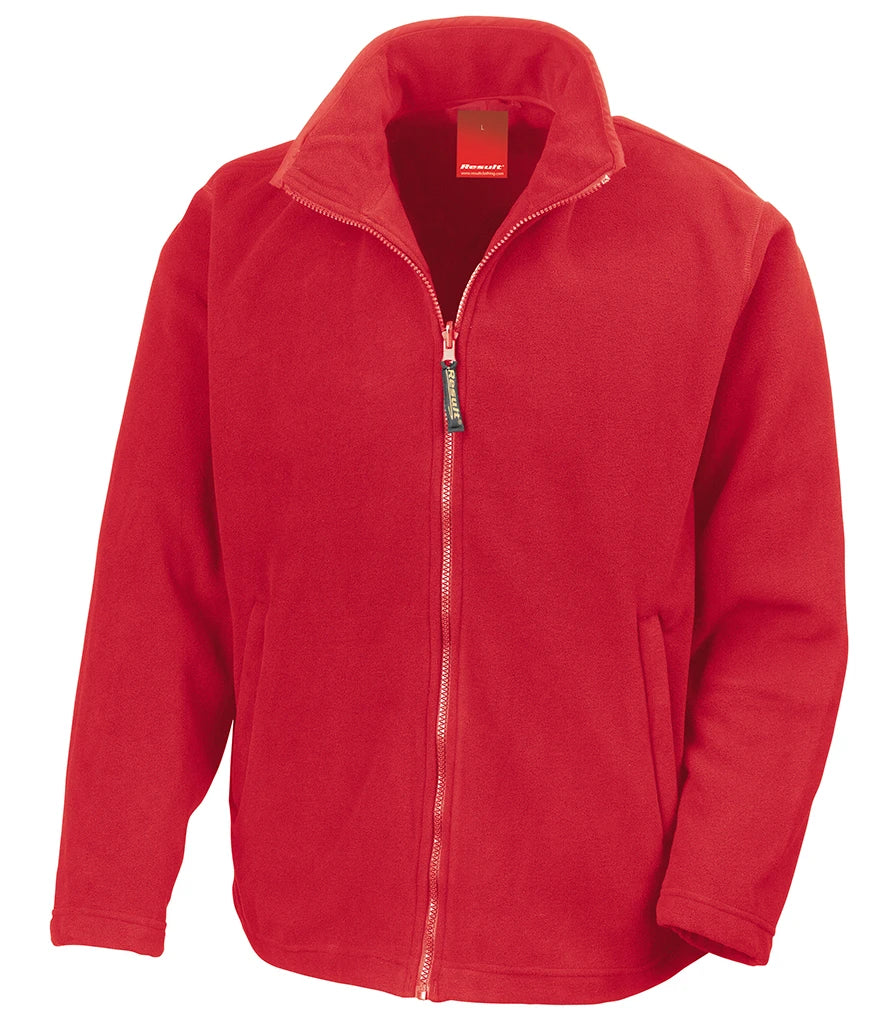 Result Horizon High Grade Micro Fleece Jacket — Cardinal Red