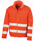 Result Safe-Guard Hi-Vis Soft Shell Jacket — Fluorescent Orange