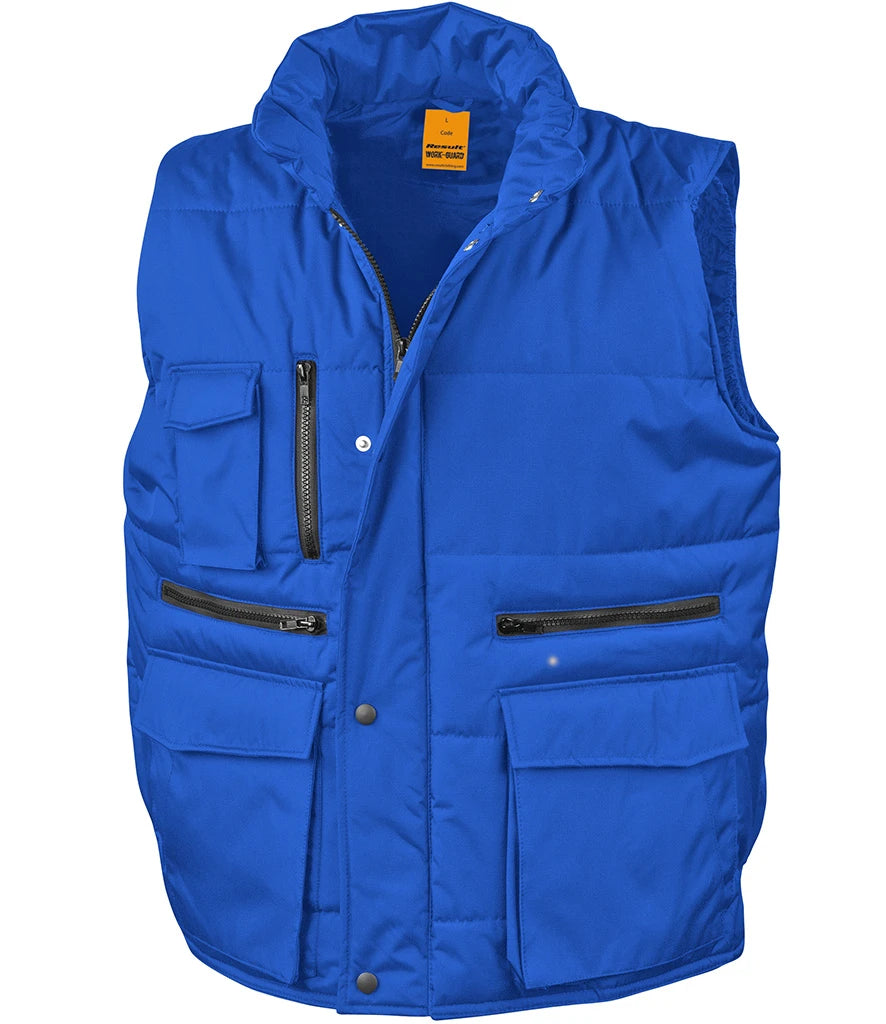 Result Work-Guard Lance Bodywarmer — Royal Blue