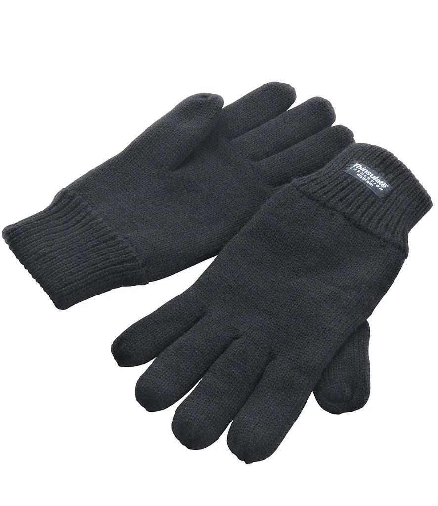 Result Classic Lined Thinsulate™ Gloves — Charcoal