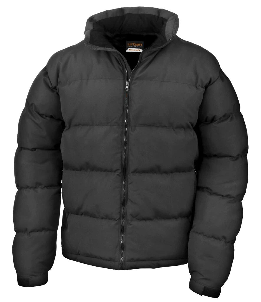 Result Recycled Holkham Down Feel Jacket — Black