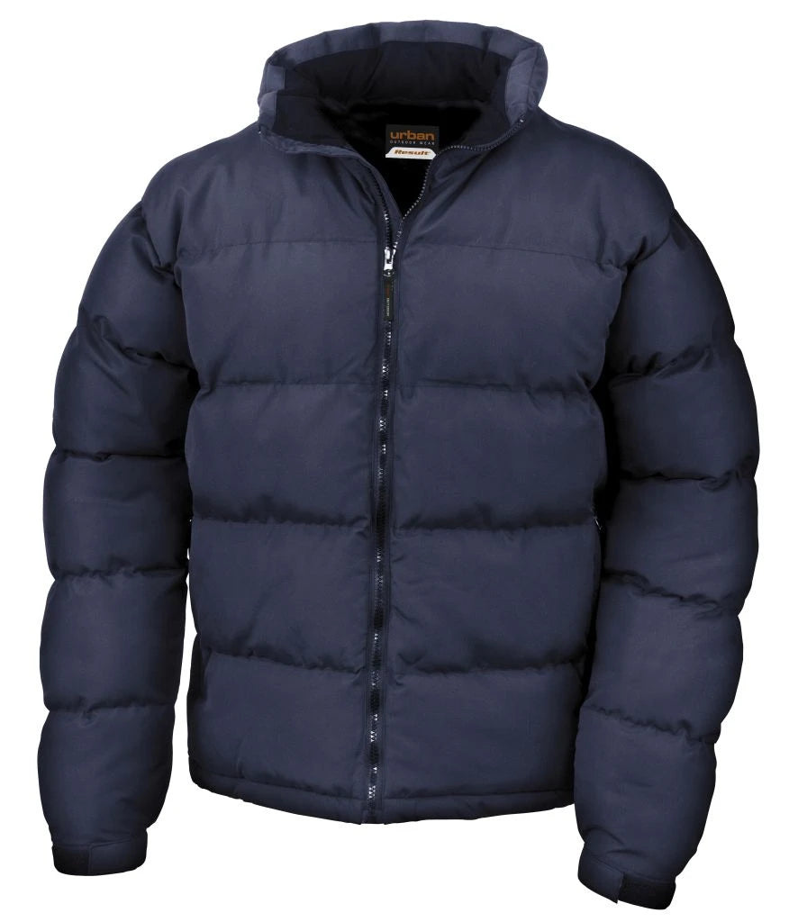 Result Recycled Holkham Down Feel Jacket — Navy