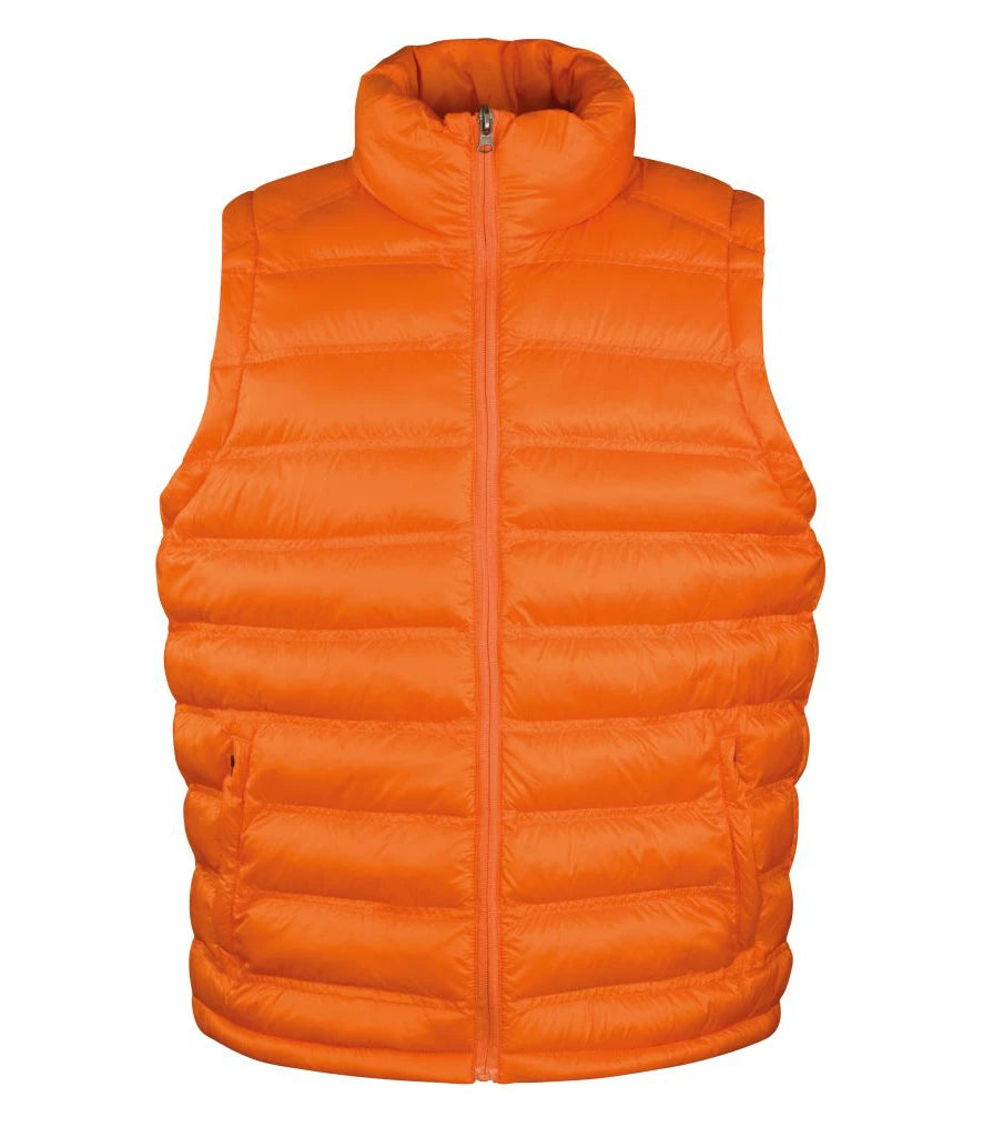 Result Urban Ice Bird Padded Gilet — Orange