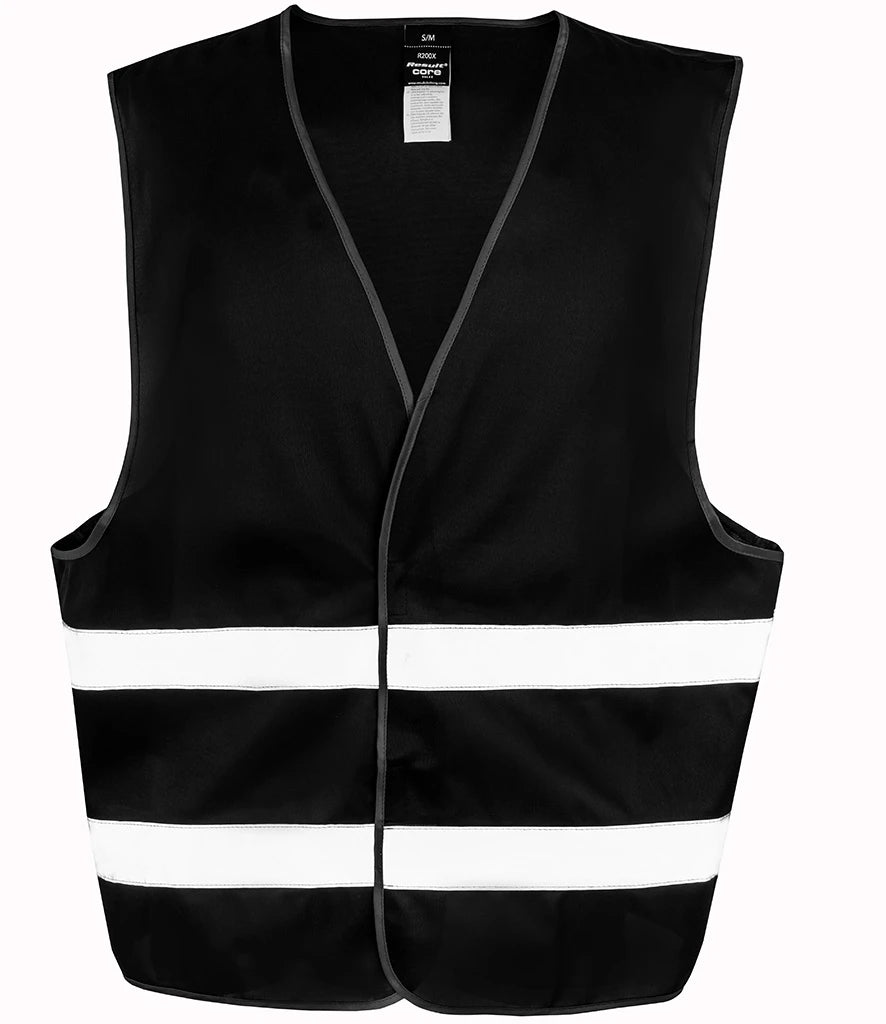 Result Core Enhanced Vis Vest — Black