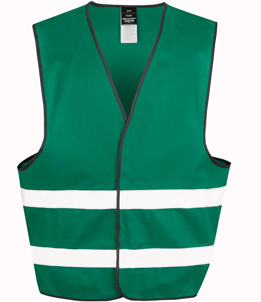 Result Core Enhanced Vis Vest — Paramedic Green