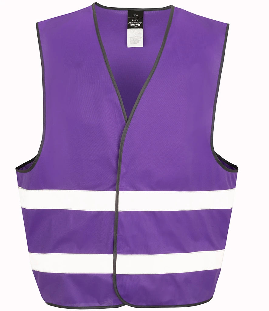 Result Core Enhanced Vis Vest — Purple