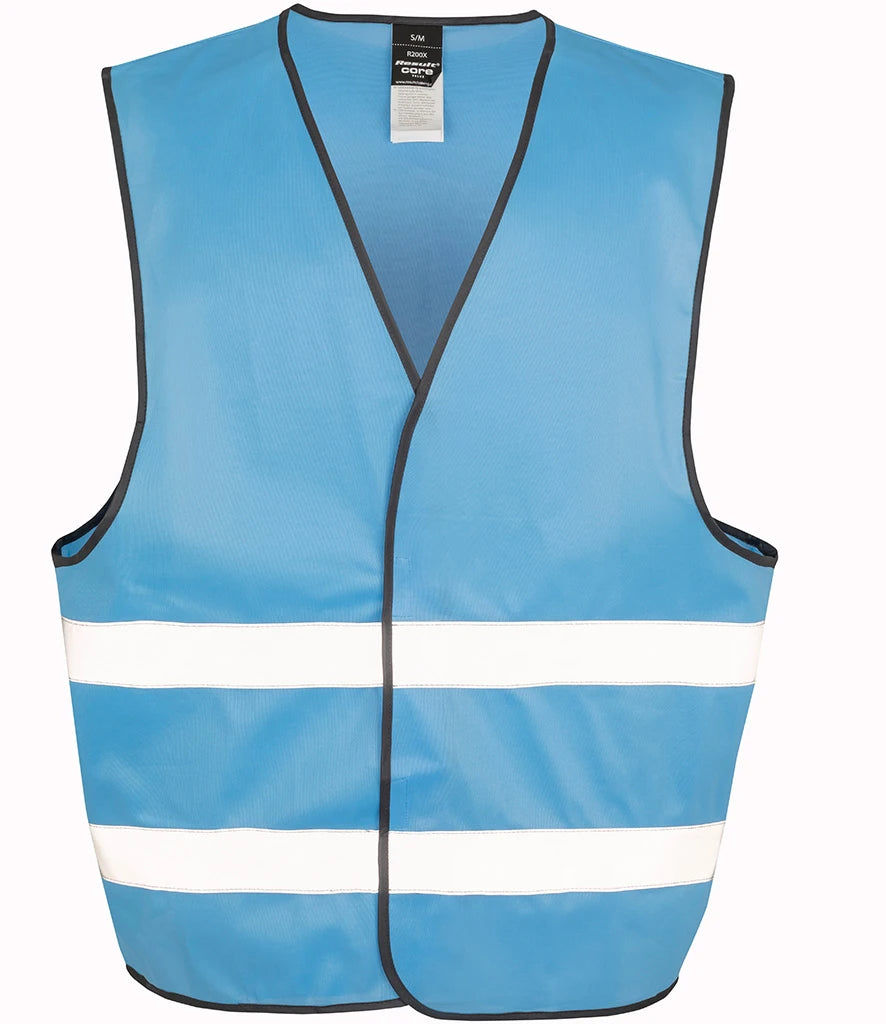 Result Core Enhanced Vis Vest — Sky Blue