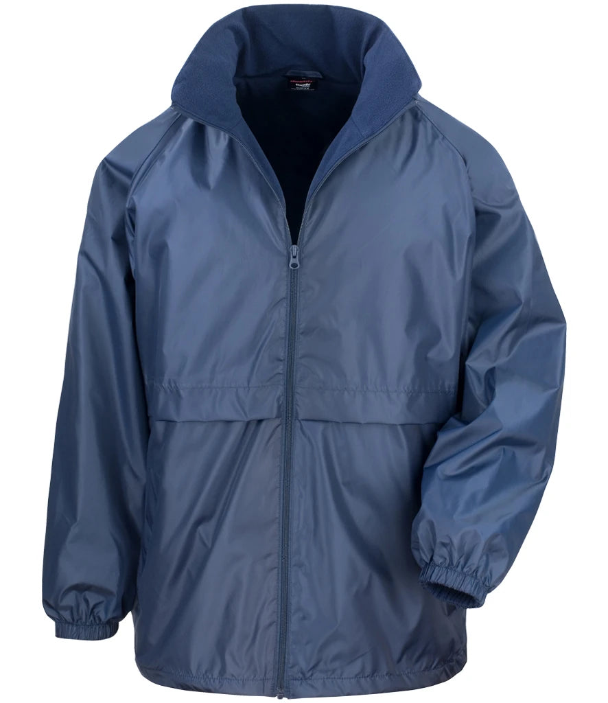 Result Core Micro Fleece Lined Jacket — Navy