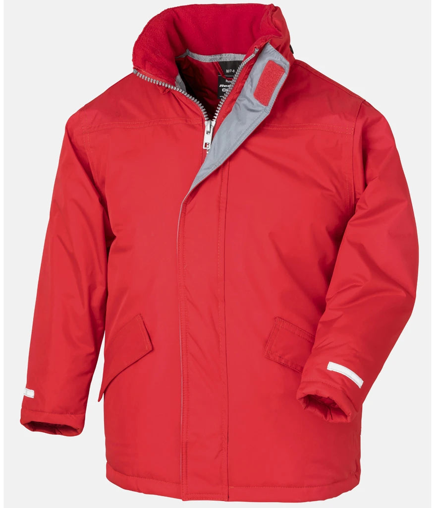 Result Core Kids Winter Parka Jacket — Red