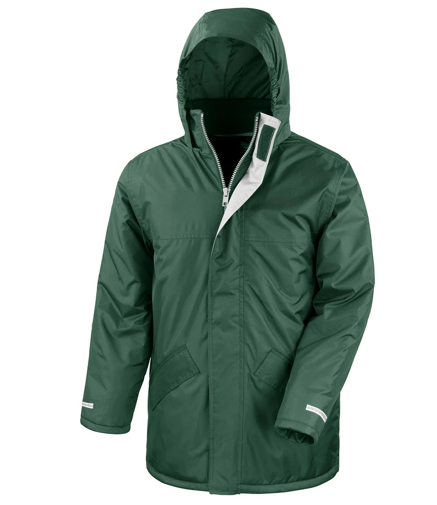Result Core Winter Parka Jacket — Bottle Green