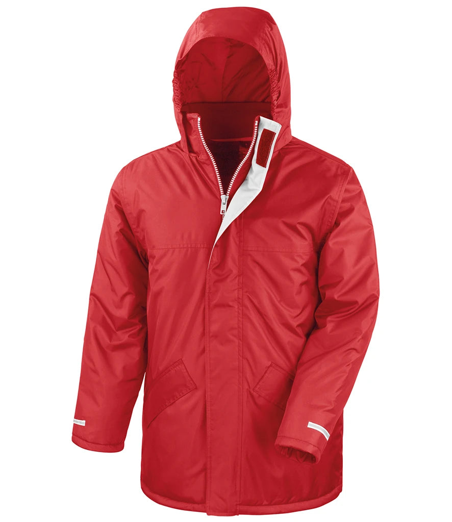 Result Core Winter Parka Jacket — Red