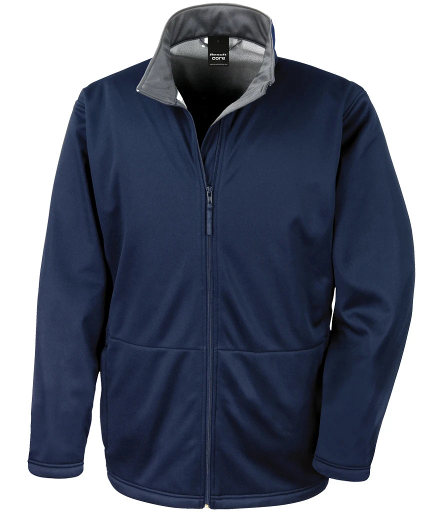 Result Core Soft Shell Jacket — Navy