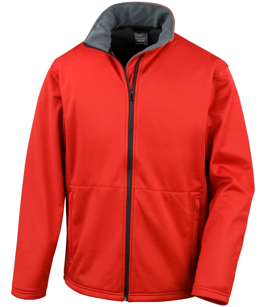 Result Core Soft Shell Jacket — Red