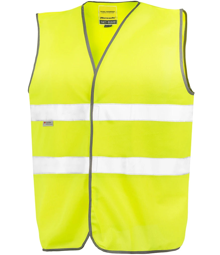 Result Safe-Guard Motorist Hi-Vis Safety Vest — Yellow