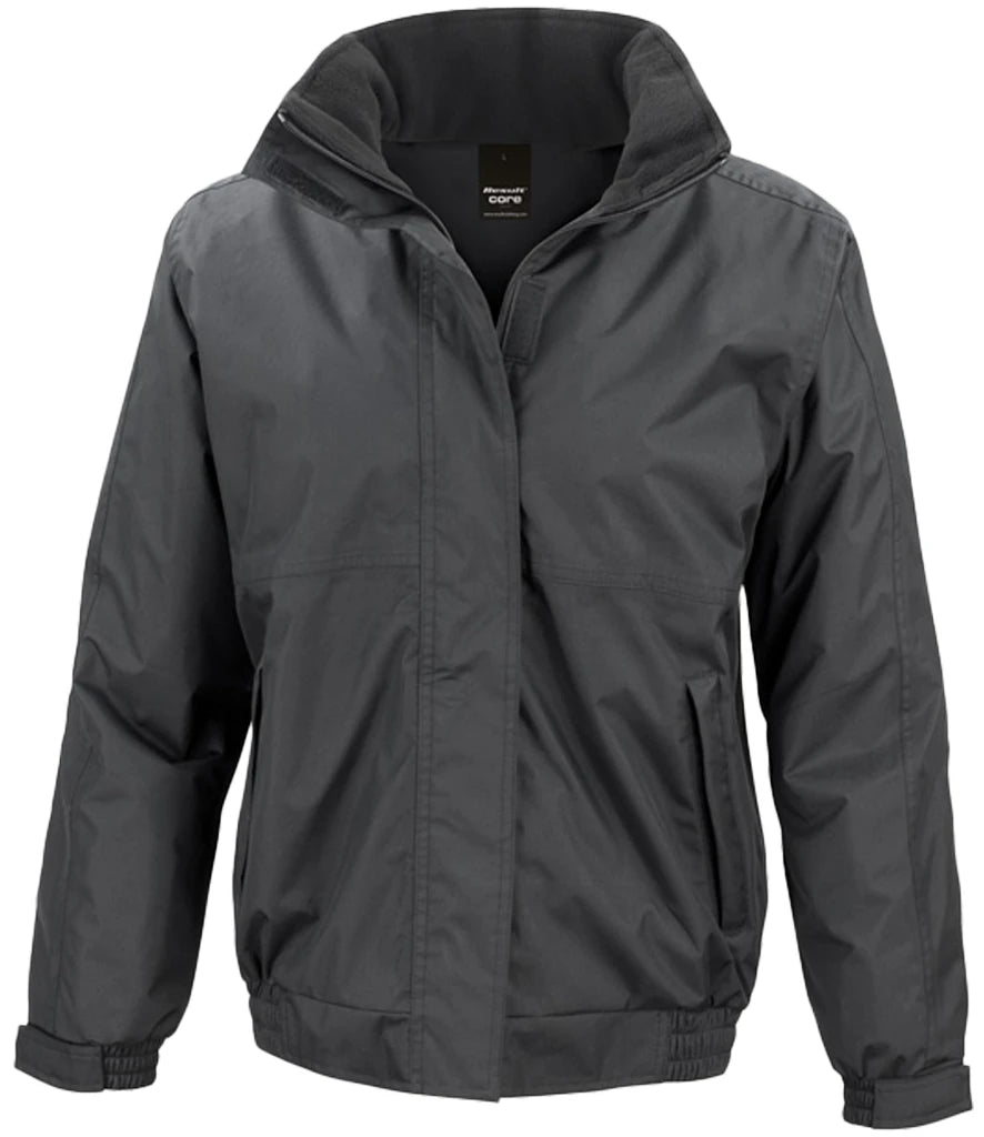Result Recycled Ladies Channel Jacket — Black