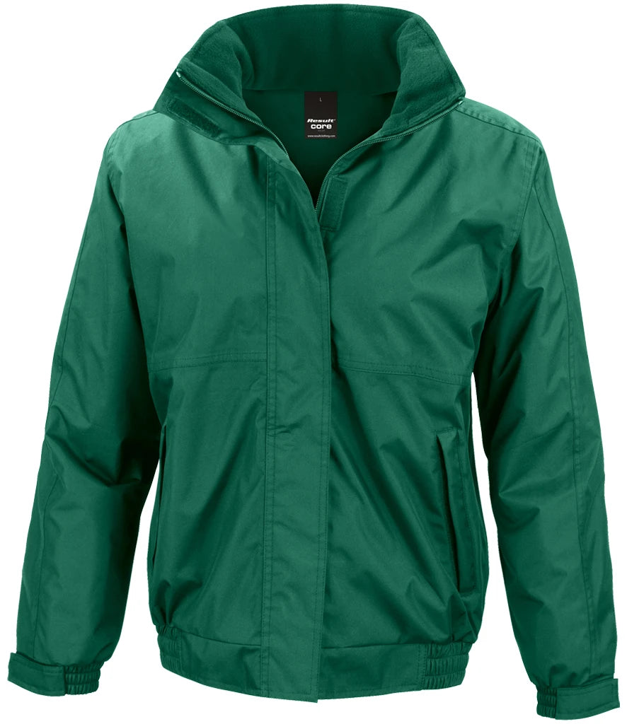 Result Recycled Ladies Channel Jacket — Bottle Green