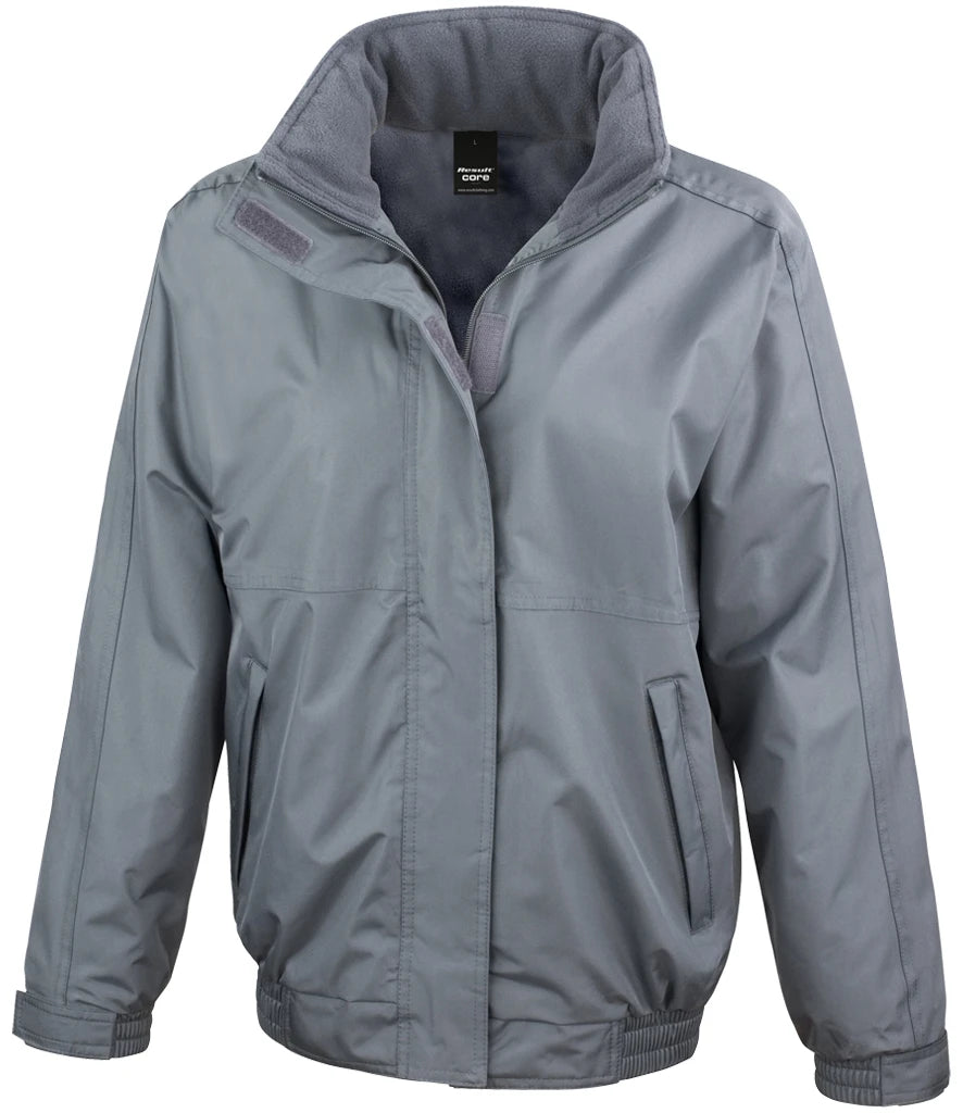 Result Recycled Ladies Channel Jacket — Grey
