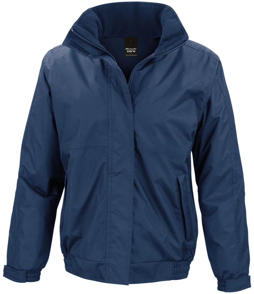 Result Recycled Ladies Channel Jacket — Navy