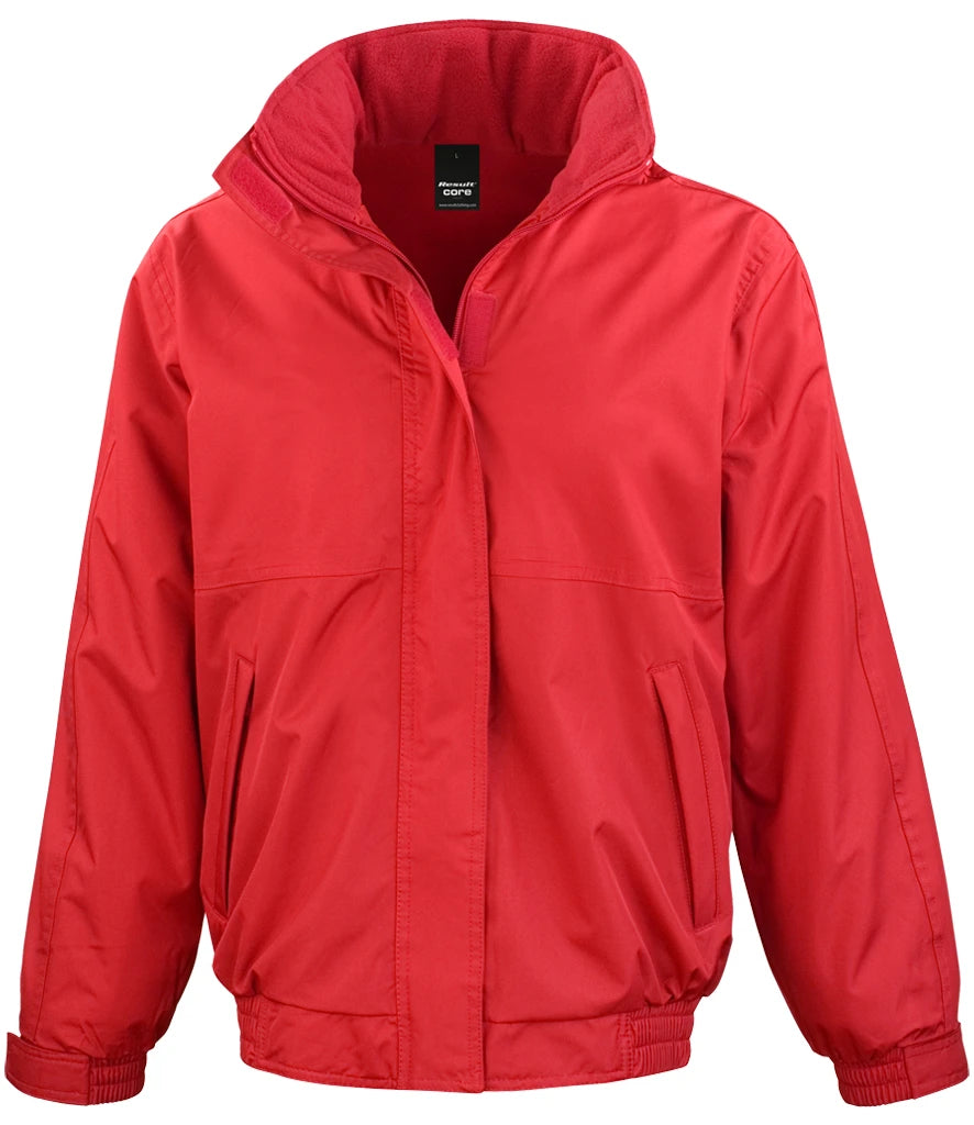 Result Recycled Ladies Channel Jacket — Red