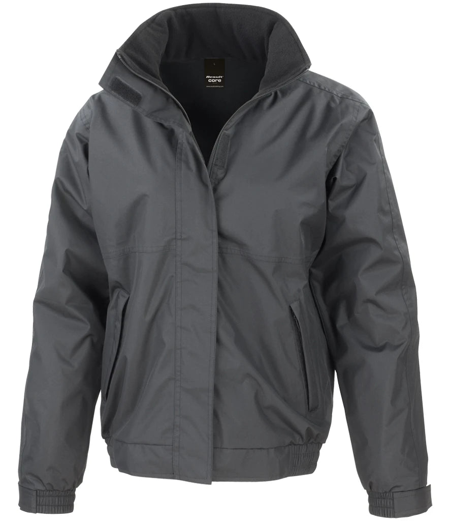 Result Recycled Channel Jacket — Black