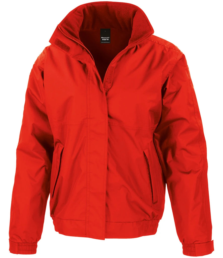 Result Recycled Channel Jacket — Red