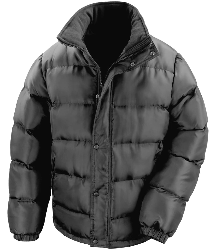 Result Core Nova Lux Padded Jacket — Black