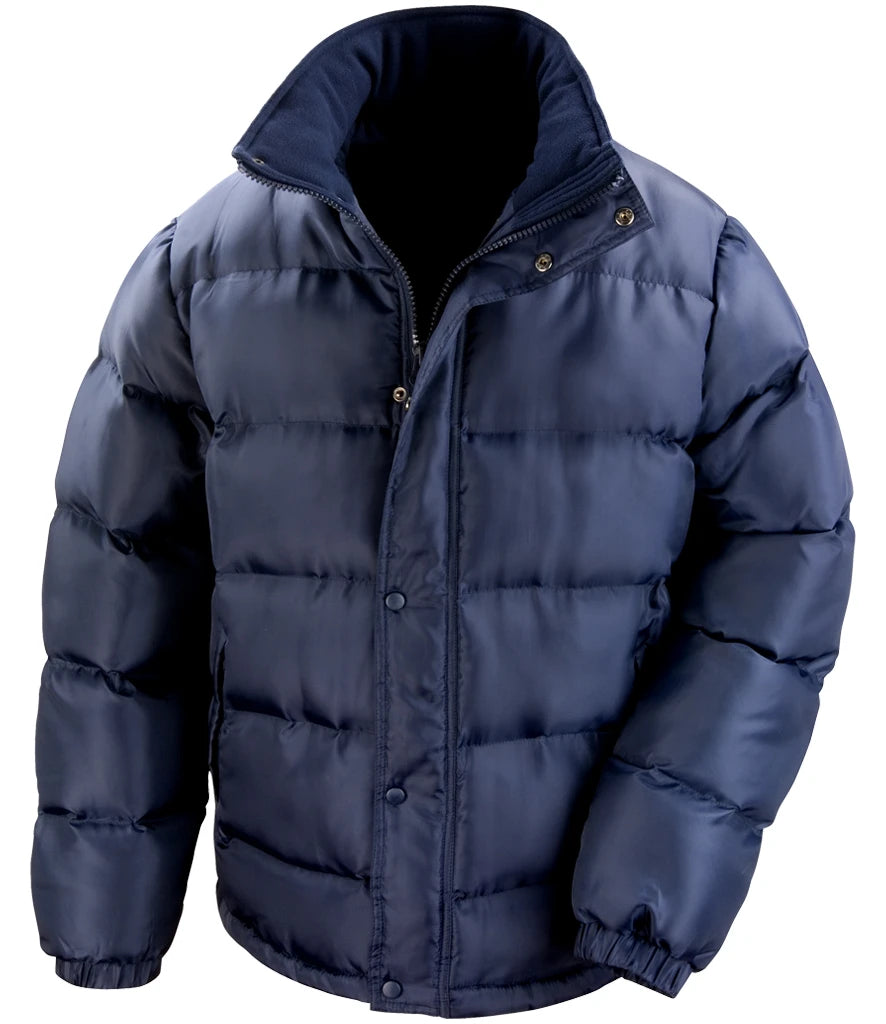 Result Core Nova Lux Padded Jacket — Navy