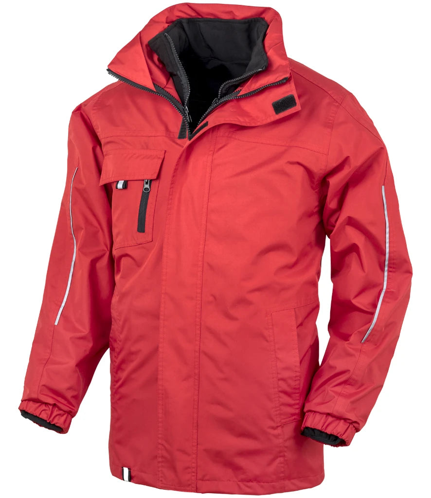 Result Core 3-in-1 Transit Jacket — Red
