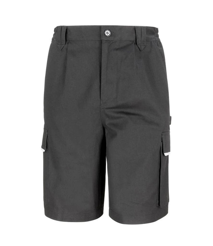 Result Work-Guard Action Shorts — Black