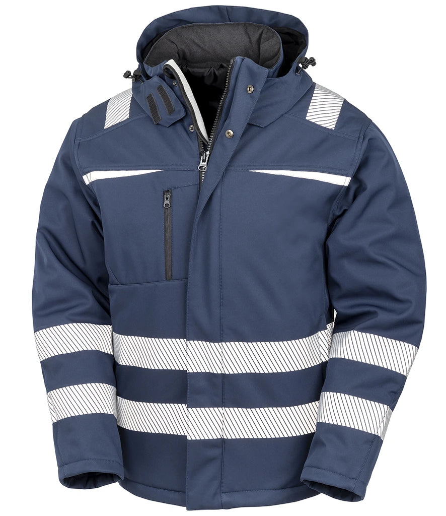 Result Safe-Guard Dynamic Soft Shell Jacket — Navy