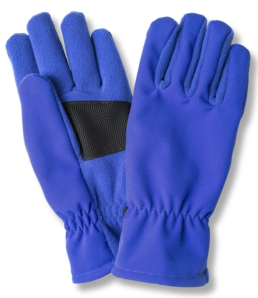 Result Soft Shell Thermal Gloves — Royal Blue