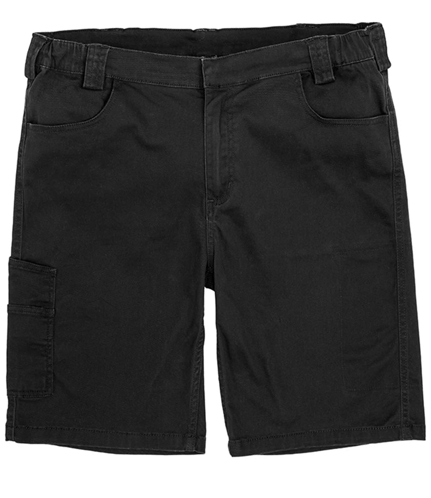 Result Work-Guard Stretch Slim Chino Shorts — Black