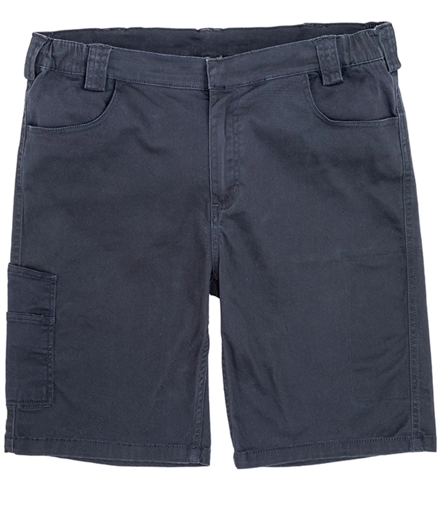Result Work-Guard Stretch Slim Chino Shorts — Navy