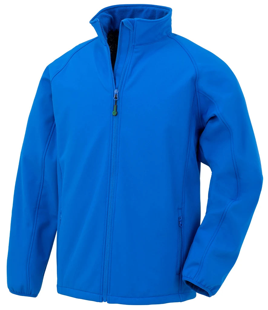 Result Recycled Printable Soft Shell Jacket — Royal Blue