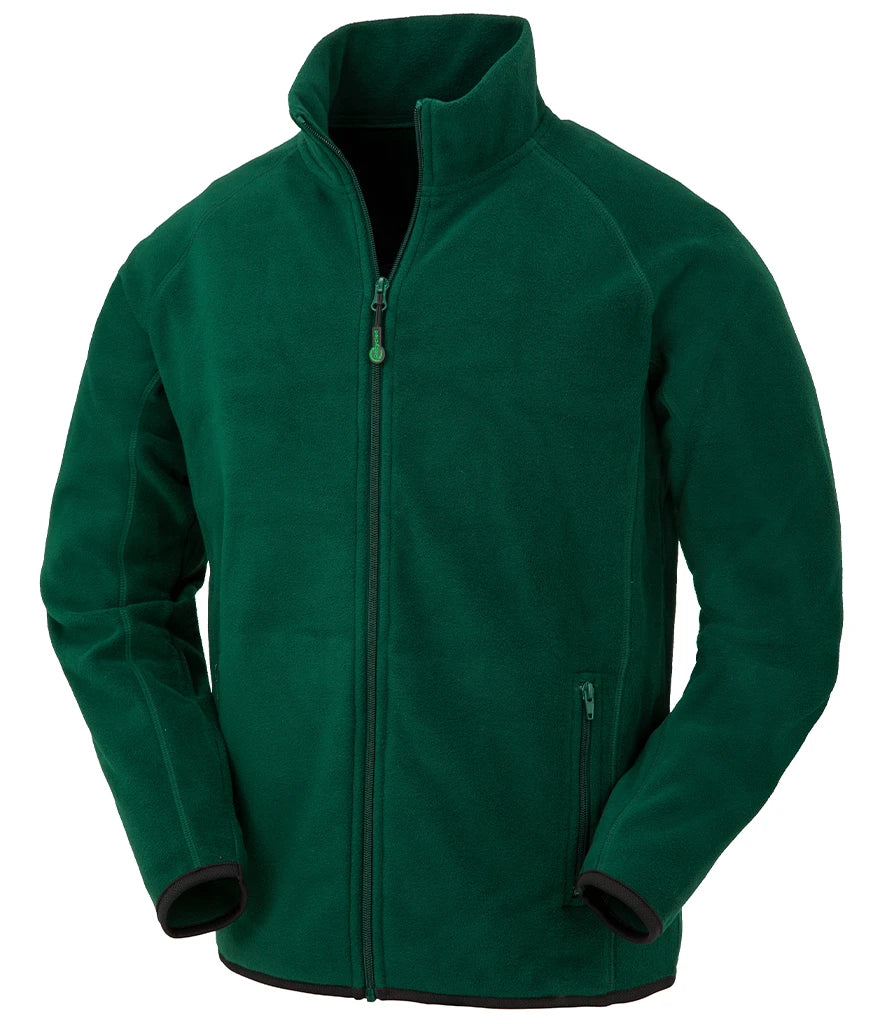 Result Recycled Polarthermic Fleece Jacket — Forest Green