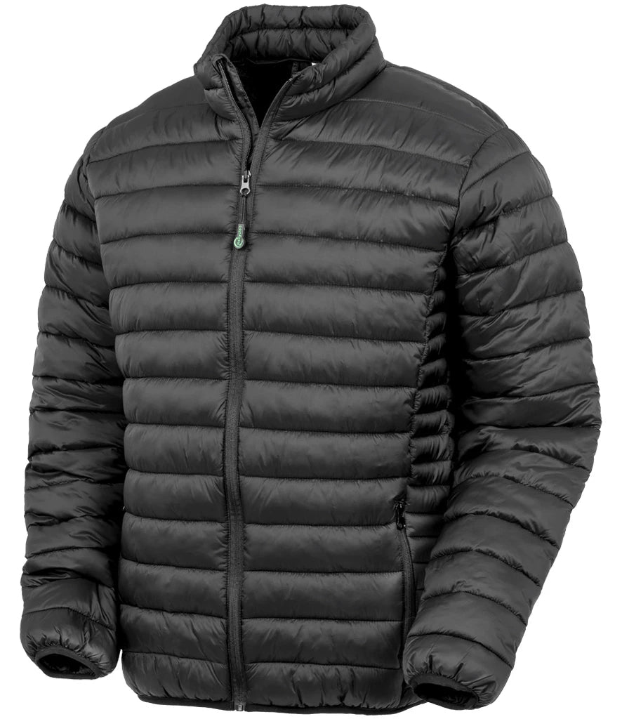 Result Recycled Padded Jacket — Black